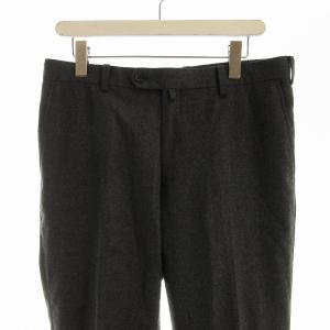 Paul Stuart スラックスパンツ テーパード カノニコ生地 大きいサイズ 85 ダークグレー J1Q30-445-08