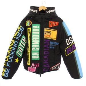 DSQUARED2 デニムジャケット 44 M ペイント　『美品』 美品✨ディースクエアード ワッペン デニムジャケット 44 S~M