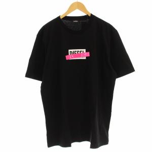 DIESEL◆ コットン ロゴ プリント Tシャツ 送料関税込 DIESEL】大人もOK！日本未入荷！キラキラロゴTシャツ☆国内発