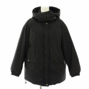 22AW CEタフタショートダウン ダウンジャケット アウター フード 36 黒 ブラック 22011912807040