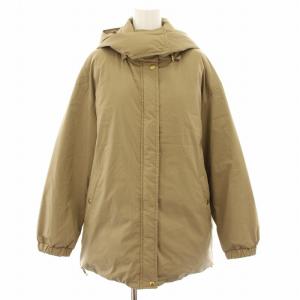 22AW CEタフタショートダウン ダウンジャケット アウター フード 38 ベージュ 22011912807040