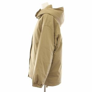 SLOBE IENA 22AW CEタフタショートダウン ダウンジャケット アウター フード 38 ベージュ 22011912807040