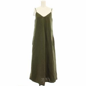 MIRKO BERTOLA リネン混 キャミワンピース 20-040-913-0006 ロング ワンピース