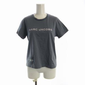 THE T-SHIRT Tシャツ カットソー プリント ロゴ 半袖 M 青 ブルー C631C07PF21