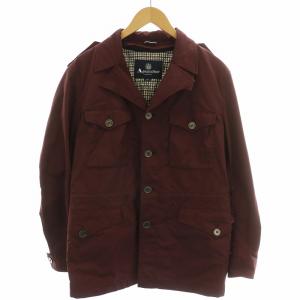 ステンカラーコート ミドル L ボルドー A9560316-79 /HN