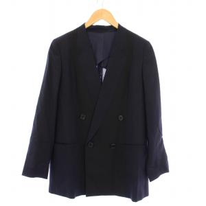PAUL SMITH ダブルスーツ セットアップ ノーカラージャケット アウター 背抜き テーパードパンツ スラックス ジップフライ
