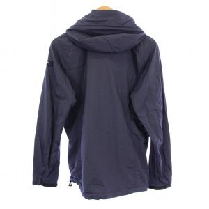 TATRAS ナイロンジャケット アウター フード ジップアップ ロゴ 3 紺 ネイビー /BB