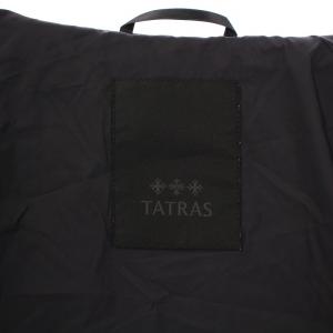 TATRAS ナイロンジャケット アウター フード ジップアップ ロゴ 3 紺 ネイビー /BB