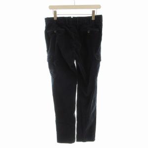 INCOTEX テーパードパンツ ベロア 48 紺 ネイビー 313XO /EE