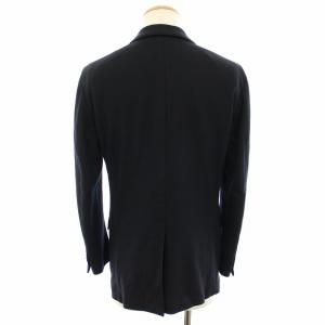 TOMORROWLAND スーツ セットアップ 上下 テーラードジャケット シングル パンツ スラックス 48 紺 ネイビー /YT