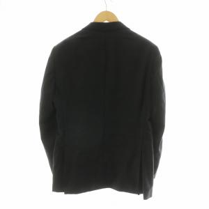 UNITED ARROWS TRABALDO TOGNA 1840 テーラードジャケット シングル 48 ブラック 1123-161-2175