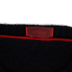 ISAIA ニット セーター 長袖 クルーネック カシミヤ M 紺 /BM