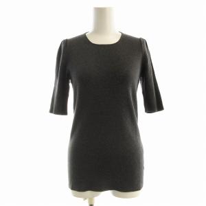 ニットカットソー 半袖 1 ダークグレー 6518-106-0075 /EE