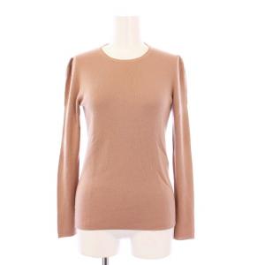 カシミヤ パフスリーブニット セーター 長袖  1 ピンクベージュ 6513-106-0785 /KH