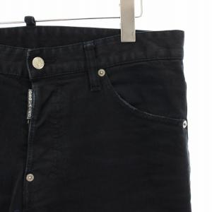 DSQUARED2 デニムパンツ ジーンズ スキニー カットオフ 46 紺 ネイビー S74LA0527 /HN