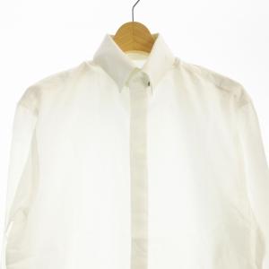 GIORGIO ARMANI ワイシャツ ボタンダウンシャツ 長袖  白 ホワイト E8CC9T /EE