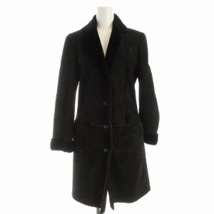 レザージャケット ロング 38 黒 ブラック 420574-05-04 /EE