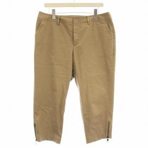 クロップドパンツ B2R23-347-46 裾ジップ チノパン 48 ベージュ /G