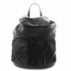 トライアングルロゴ リュックサック ブラック VZ0053