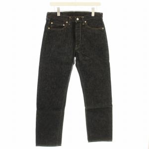デニムパンツ Lot 224 66 モデル ボタンフライ ジーンズ 30 黒 ブラック /G