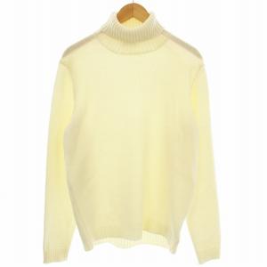 タートルネック ニット 812516 長袖 セーター 52 オフホワイト 白 /G