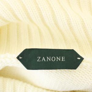 ZANONE タートルネック ニット 812516 長袖 セーター 52 オフホワイト 白 /G