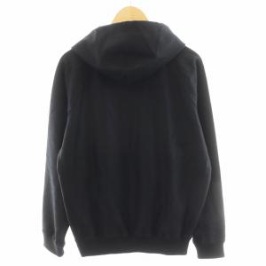 SLOANE ×BEAMS 別注 ウールジャージー ジップフーディ パーカー ジップアップ 5 黒 ブラック SL9W-T810