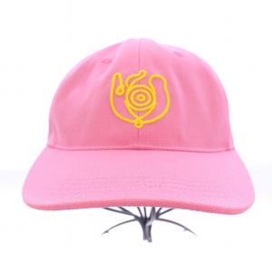 LOEWE ネイチャーアイ ベースボールキャップ 刺繍 ピンク 101.50AB69