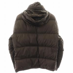 Polo by Ralph Lauren ダウンジャケット フード アウター L 茶 ブラウン JR-RL-LW0740 /AN37
