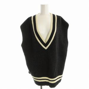 チルデン ベスト ニット F ダークグレー 22080220922030 /EE