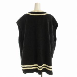 Framework チルデン ベスト ニット F ダークグレー 22080220922030 /EE