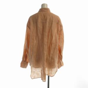 JOURNAL STANDARD L'ESSAGE 24SS オーガニックリネンロングシャツ ブラウス 長袖 F ピンクベージュ 24050370203010