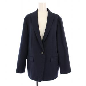 UNTITLED セットアップ スーツ 上下 テーラードジャケット 総裏地 シングル 1B タイトスカート ひざ丈 ウール