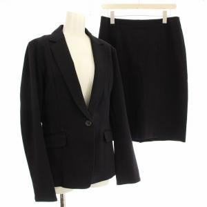 スーツ セットアップ 30-91-21-103 スカート ジャケット 背抜き 3 ネイビー 紺 /G