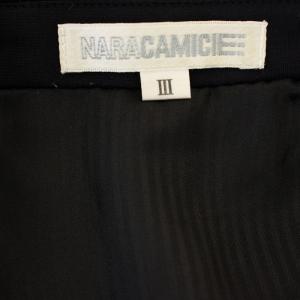 NARA CAMICIE スーツ セットアップ 30-91-21-103 スカート ジャケット 背抜き 3 ネイビー 紺 /G