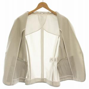 NARA CAMICIE スーツ セットアップ 30-71-22-205 スカート ジャケット 七分袖 背抜き 3 グレー /G