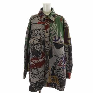 オーブ FRAT HOUSE DENIMワークシャツ 00 マルチカラー グレー