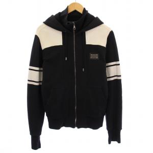 ATHLETICS ジップアップパーカー 46 ブラック