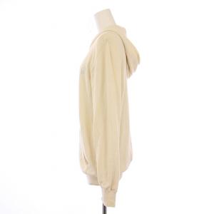 lucien pellat finet ジップアップパーカー ジャケット ニット ストレッチ ドクロ柄 刺繍 カシミヤ混 S アイボリー /BB