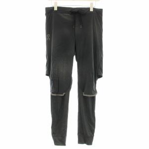 WEATHER PANTS LUMOS ウェザーパンツ ルーモス ジョガーパンツ 切替 総柄 S グレー