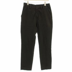 Stretch Trousers ストレッチトラウザー テーパード ジップフライ L ダークグリーン JM4955