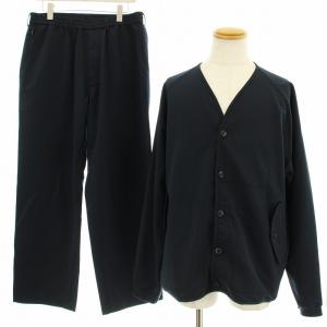 ALPHADRY Cardigan ALPHADRY WIDE EASY PANTS セットアップ 上下