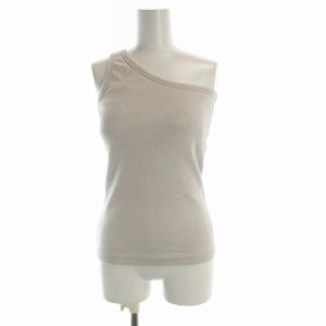 GOOD GRIEF タンクトップ ワンショルダー F アイボリー /RO