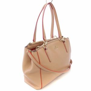 COACH ハンドバッグ トートバッグ ショルダーバッグ 2WAY レザー ピンク F20476 /TK