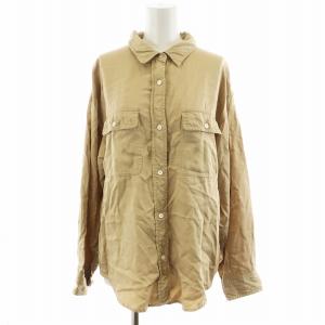 23SS シャツ ブラウス 長袖 ベージュ 23050922710020 /AN46