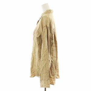 Plage 23SS シャツ ブラウス 長袖 ベージュ 23050922710020 /AN46