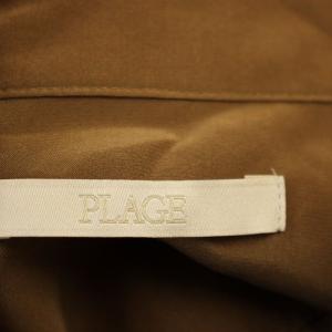 Plage 24SS SILK RAYON シャツブラウス 24050922818010 シャツ ブラウス シルク混