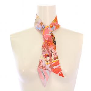 En Liberte 自由に ツイリー シルク ドッグプリント