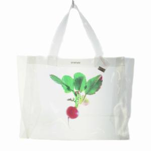 タグ付き トートバッグ カブモチーフ クリア /RO