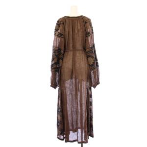 L'Appartement VITA KIN DRESS F ブラウン